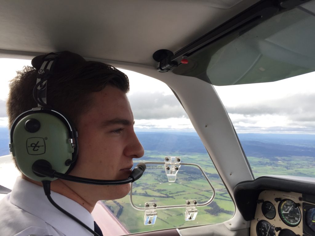 Viewing the the earth from the sea of an aeroplane's cockpit gives  everyone a thrill that's impossible to describe